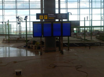 Asistencia TIC en varios aeropuertos.